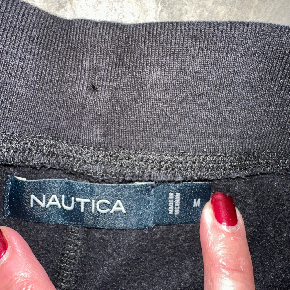 Men's Nautica Black Jogger Pants - Picture 5 of 7